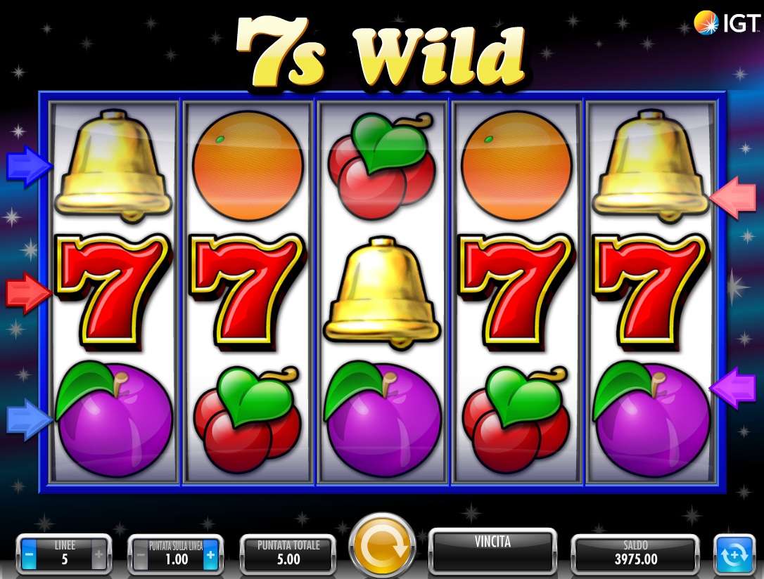 7s Wild spilleautomat - spill gratis