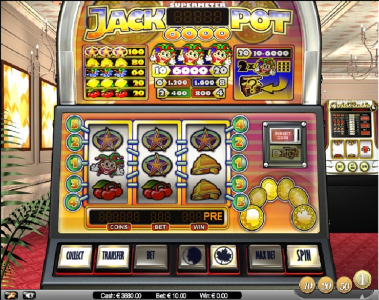 Jackpot 6000 spilleautomat - spill gratis