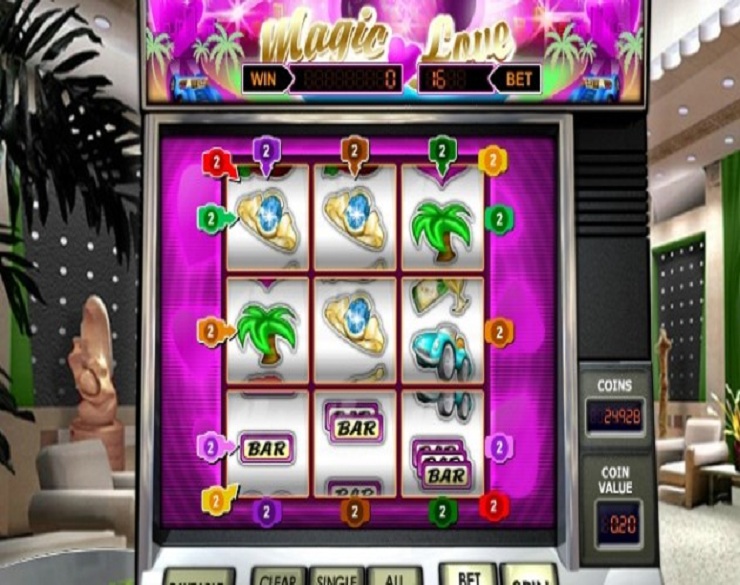 Magic Love spilleautomat - spill gratis