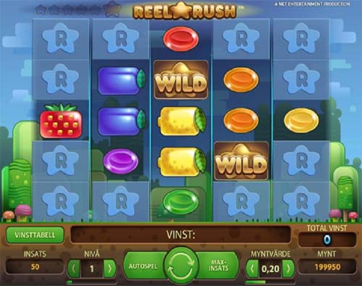 Reel Rush spilleautomat - spill gratis