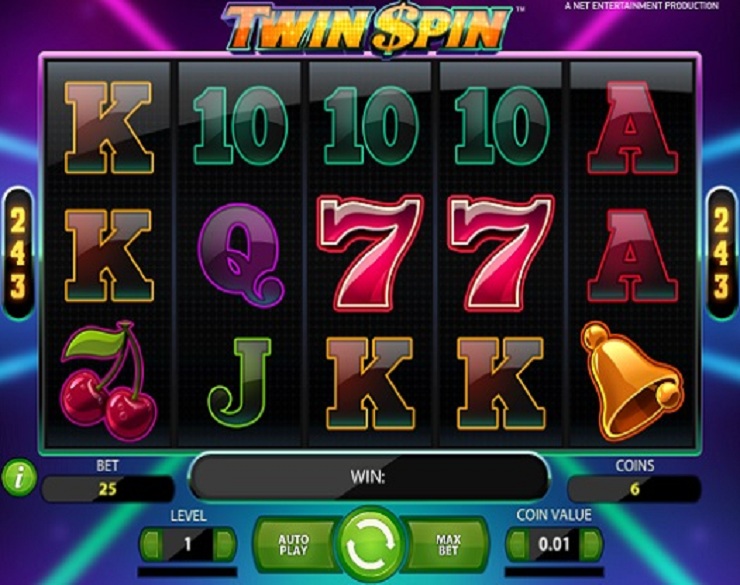 Twin Spin Deluxe spilleautomat - spill gratis