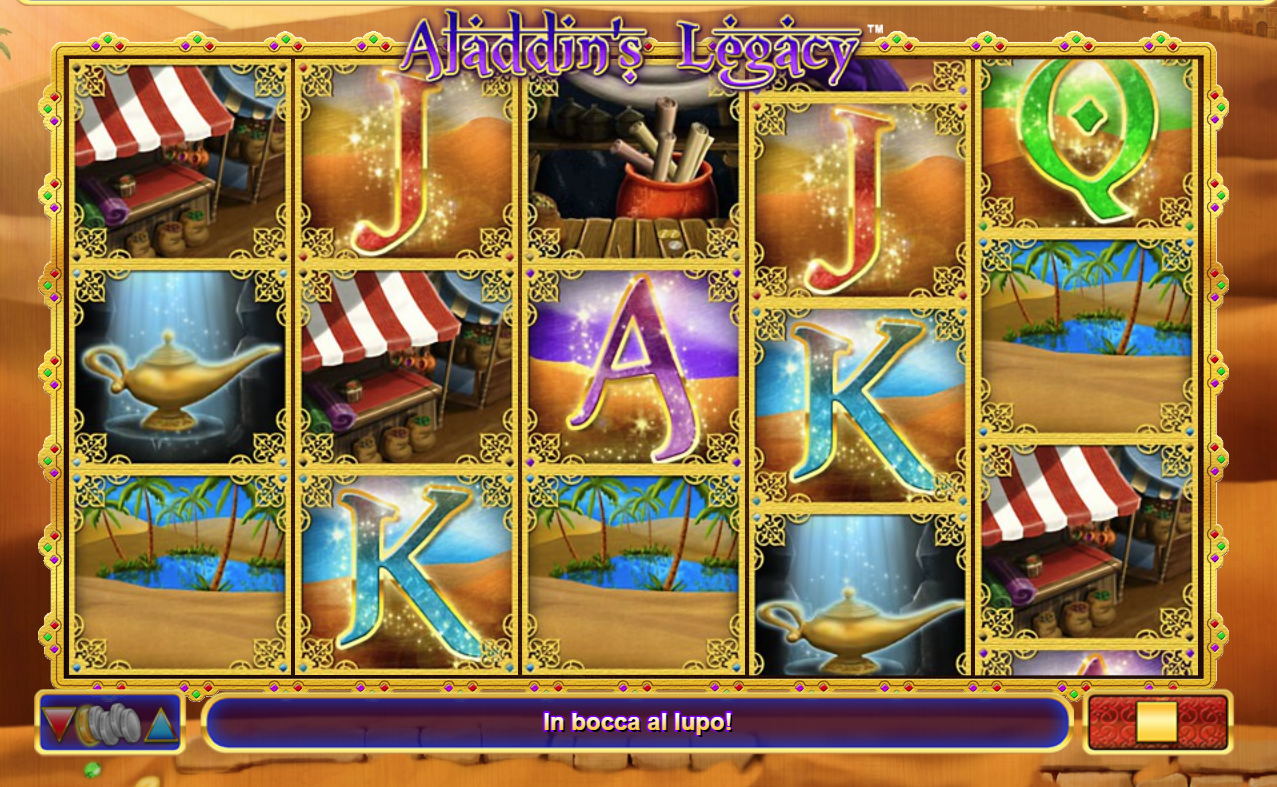 Alladin's Legacy spilleautomat - spill gratis