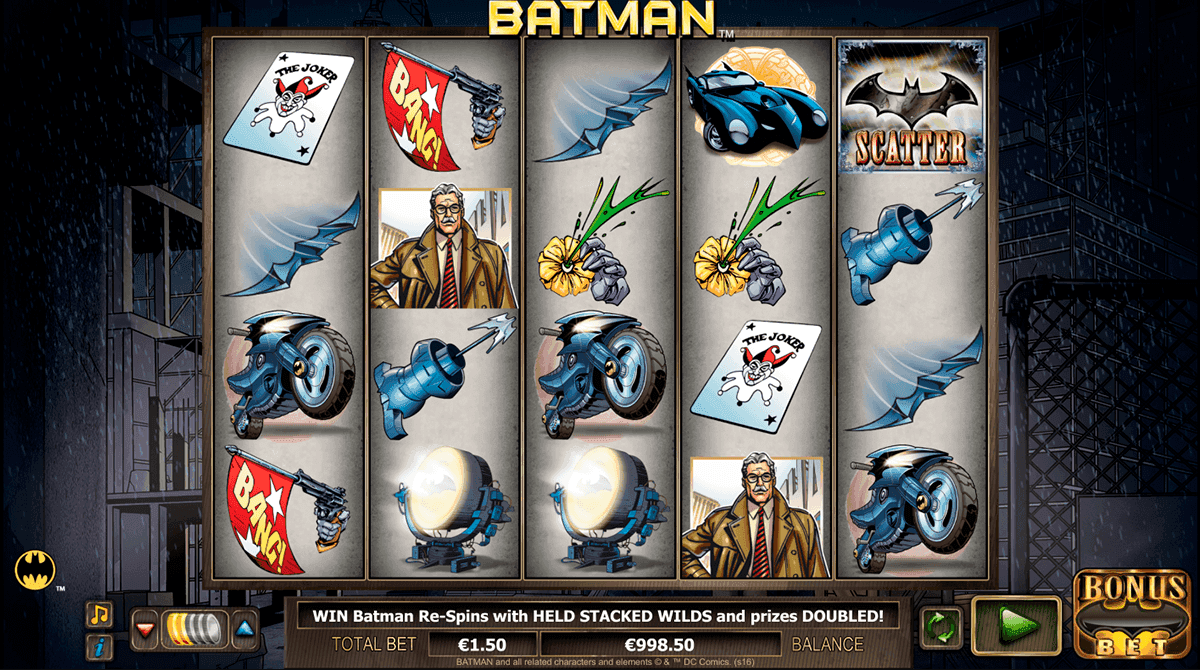 Batman spilleautomat - spill gratis