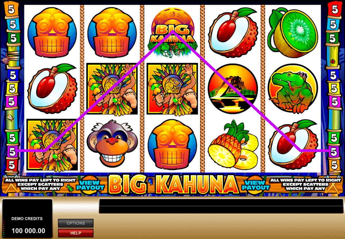 Big Kahuna spilleautomat - spill gratis