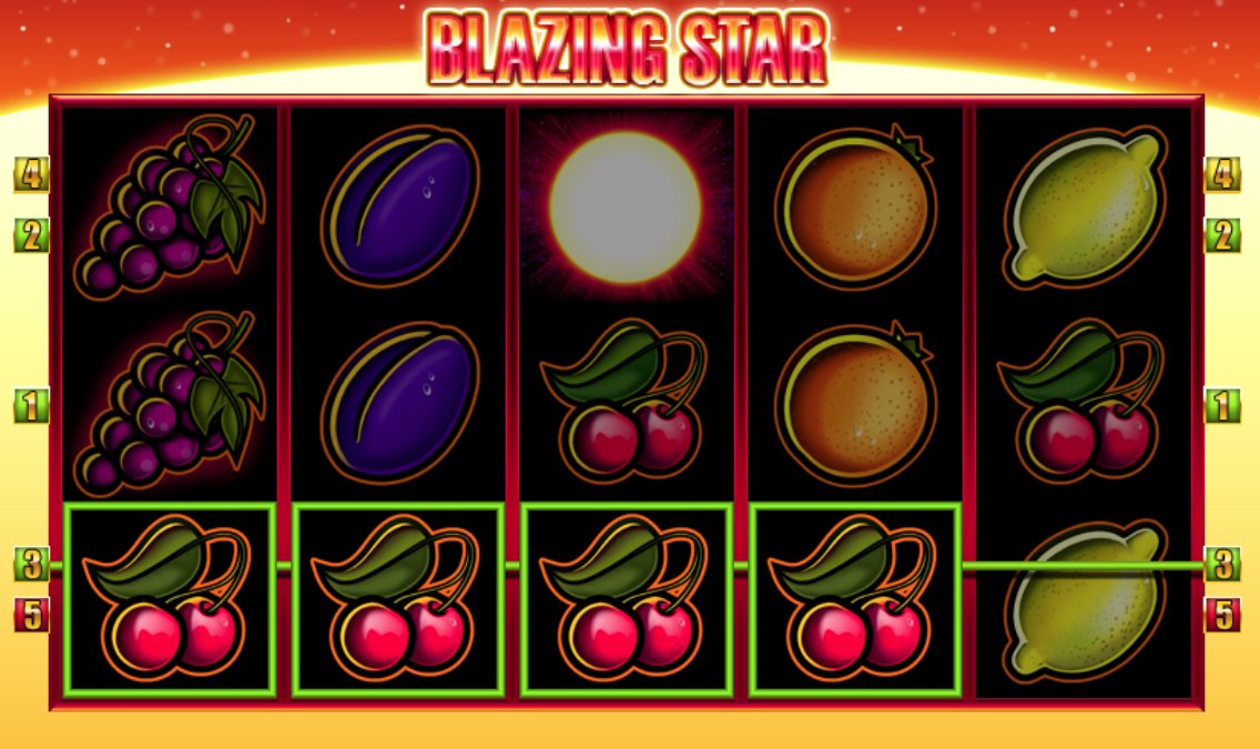 Blazing Star spilleautomat - spill gratis