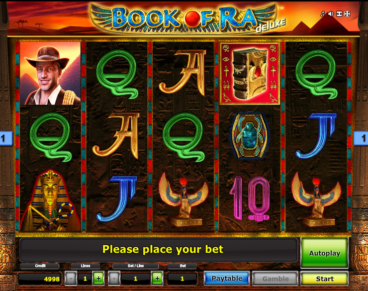 Book of Ra spilleautomat - spill gratis