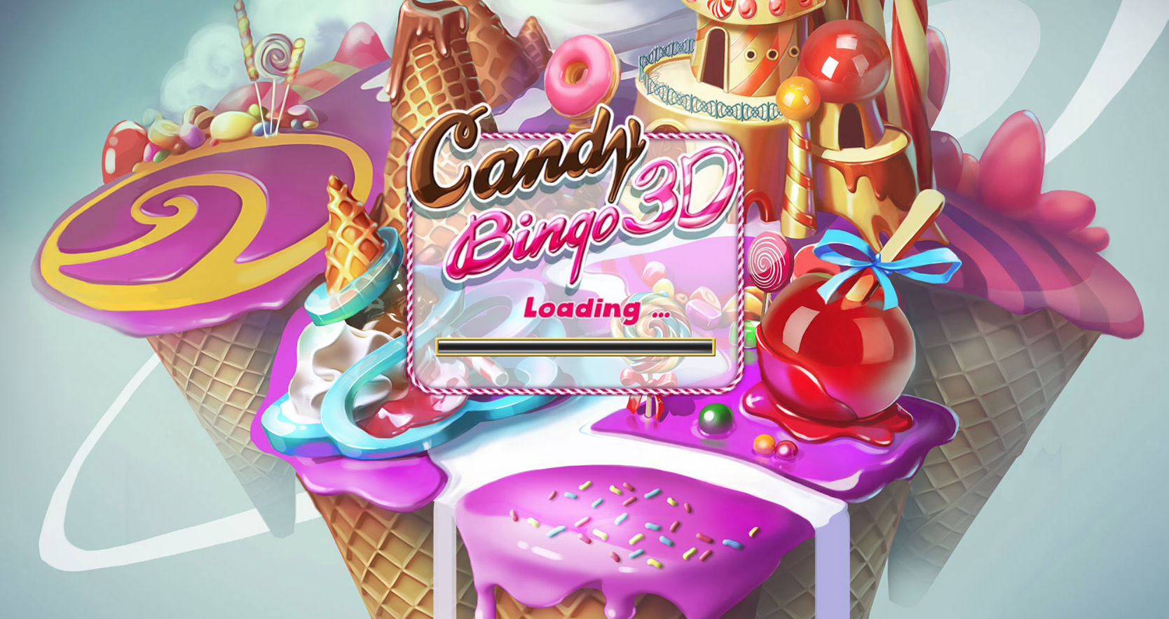 Gratis 3D Candy Bingo-spill
