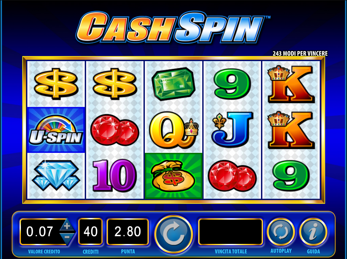 Cash Spin spilleautomat - spill gratis