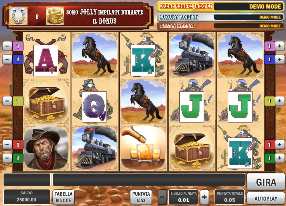 Cowboy Treasure spilleautomat - spill gratis