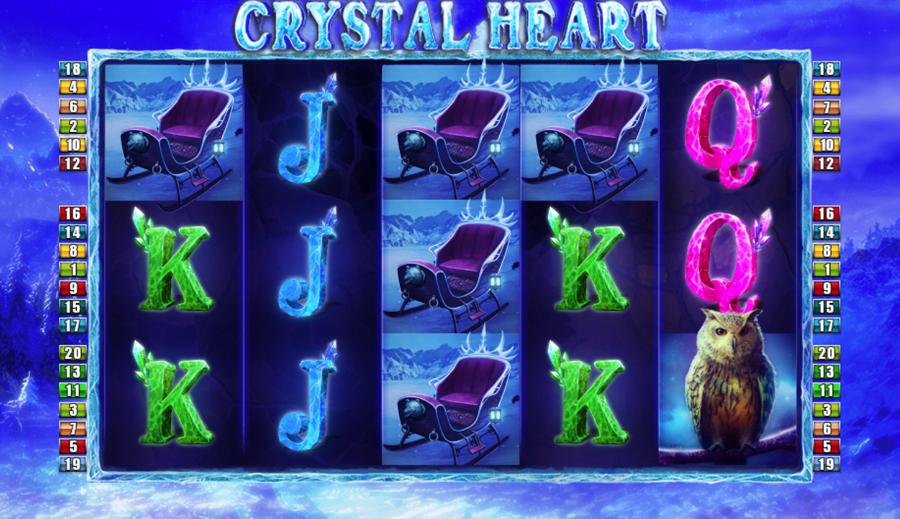Crystal Heart spilleautomat - spill gratis