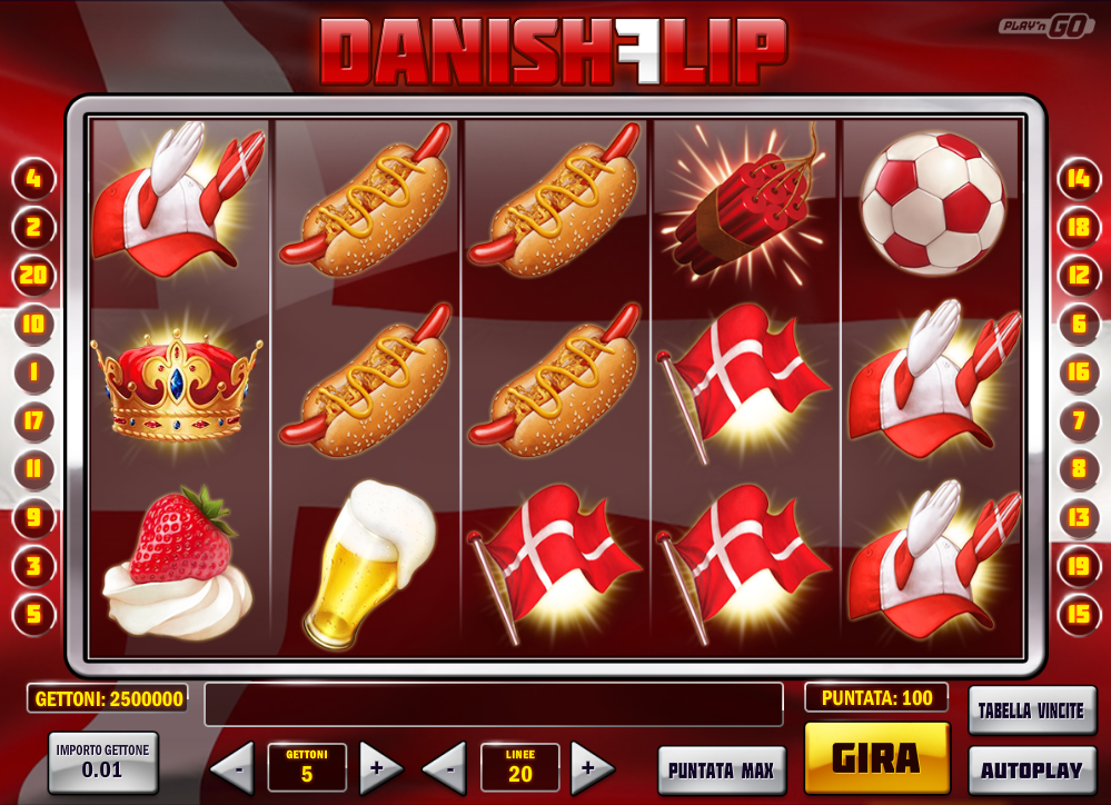 Dansk Flip spilleautomat - spill gratis