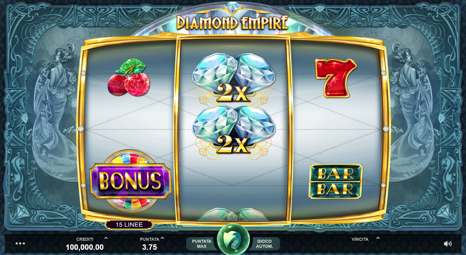 Diamond Empire spilleautomat - spill gratis