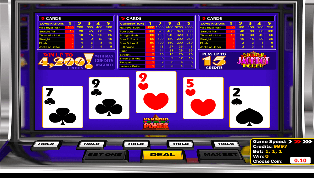 Gratis Double Jackpot Poker-spill