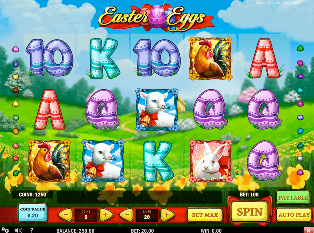 Easter Eggs spilleautomat - spill gratis
