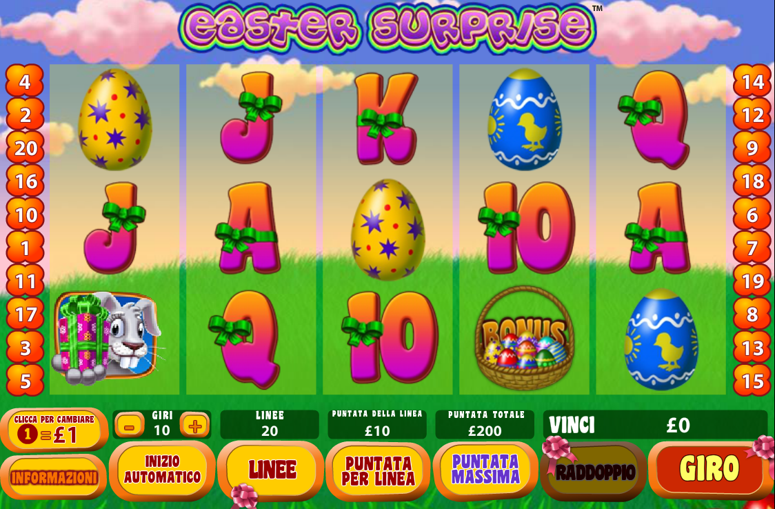 Easter Surprise spilleautomat - spill gratis