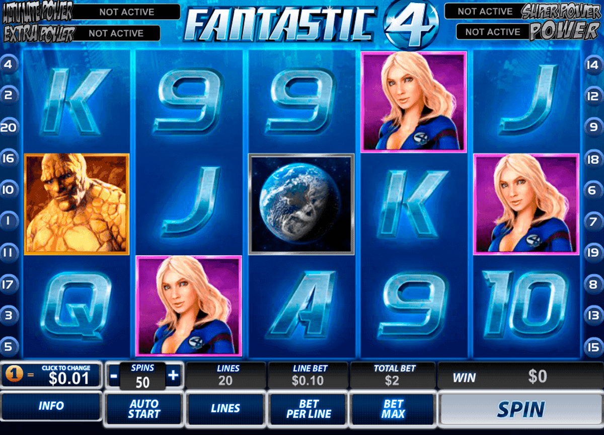 Fantastic Four Slot Machine - spill gratis