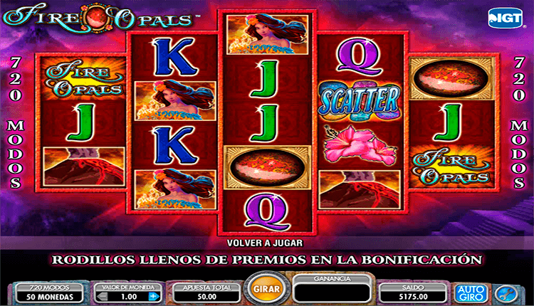 Fire Opals spilleautomat - spill gratis