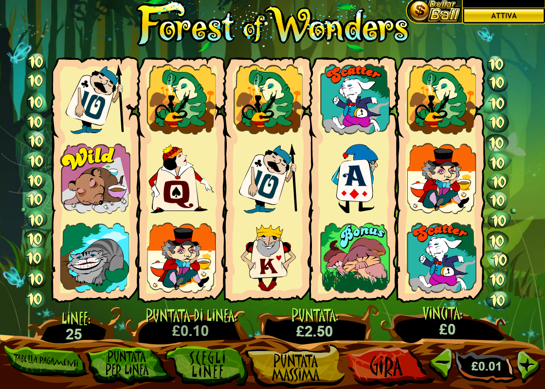 Forest Wonders spilleautomat - spill gratis