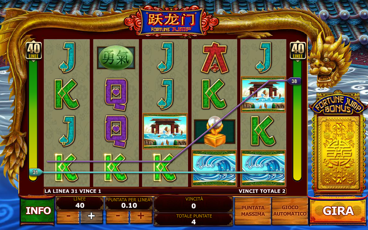 Fortune Jump spilleautomat - spill gratis