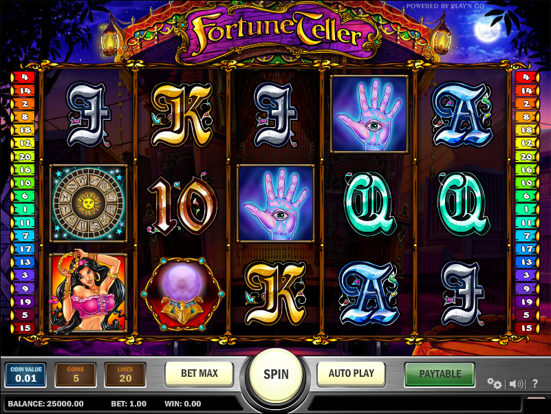 Fortune Teller spilleautomat - spill gratis