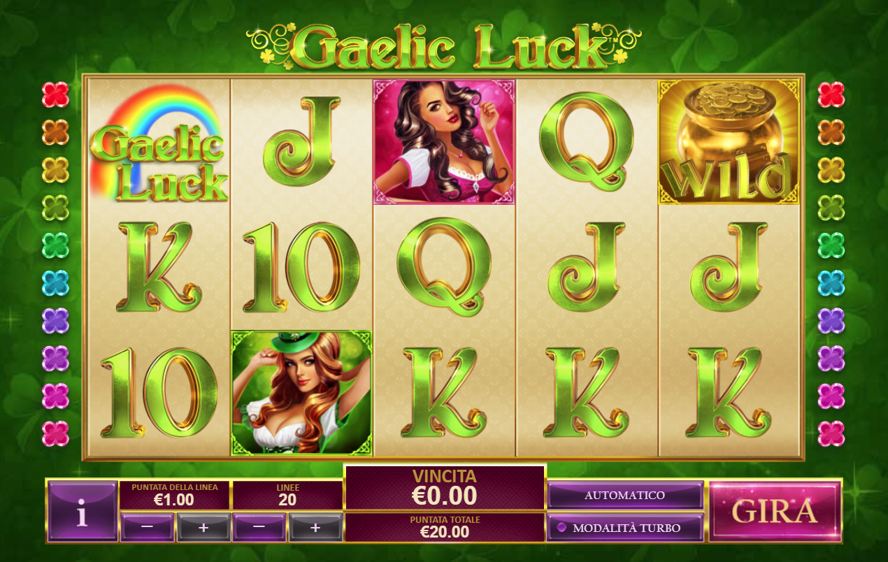 Gaelic Luck spilleautomat - spill gratis