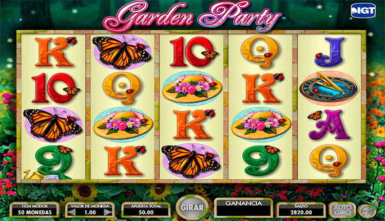 Garden Party spilleautomat - spill gratis