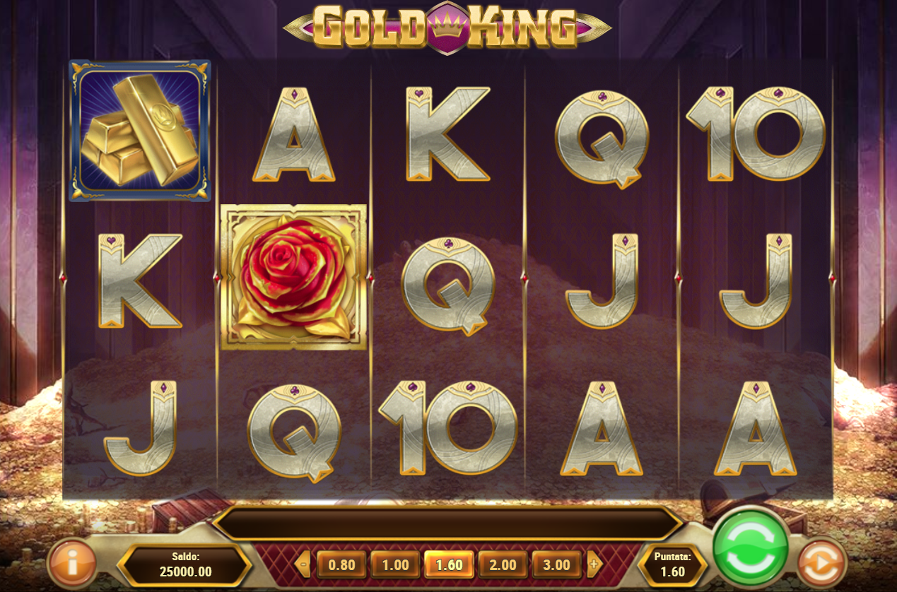 Gold King spilleautomat - spill gratis
