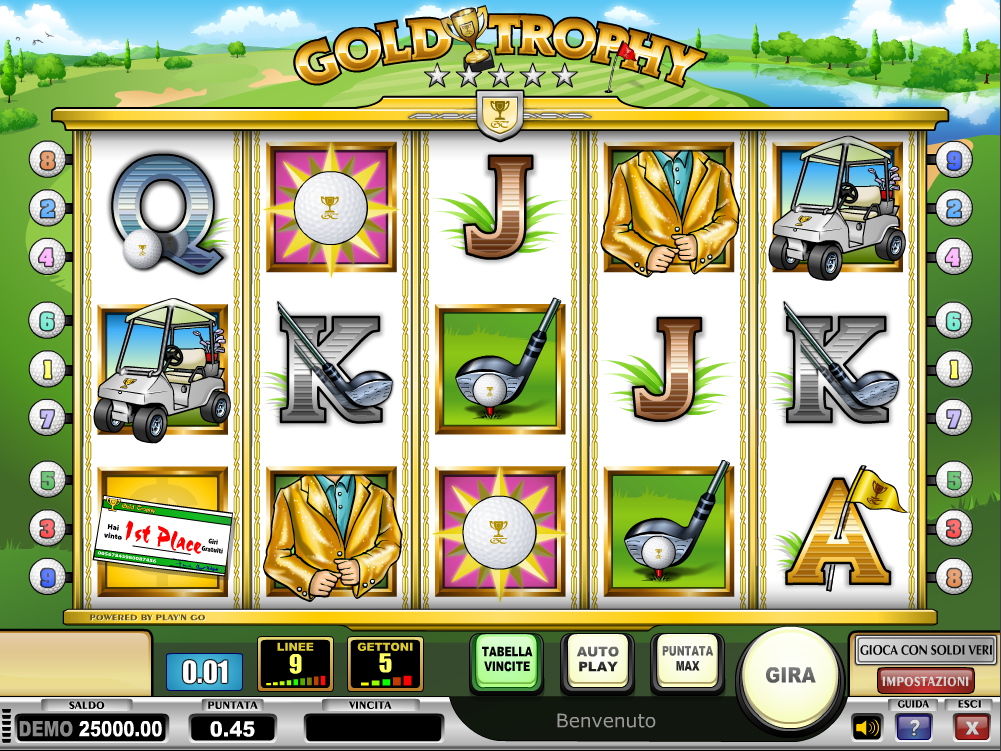 Gold Trophy spilleautomat - spill gratis