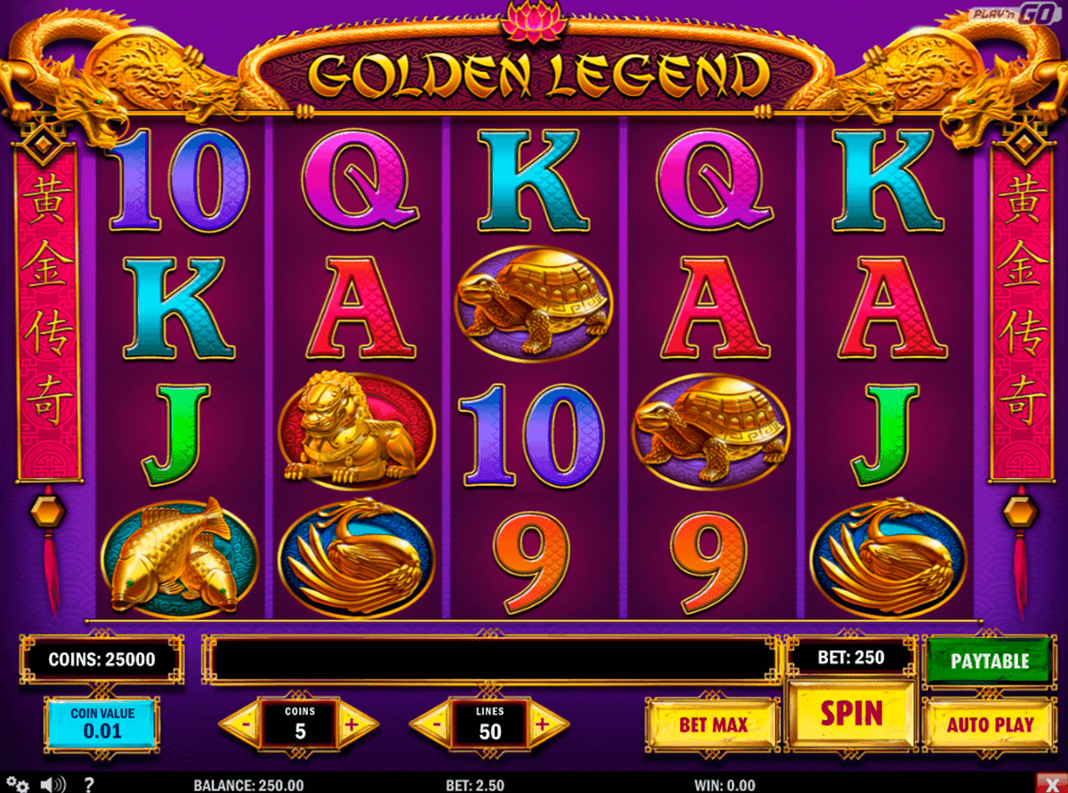 Golden Legend spilleautomat - spill gratis
