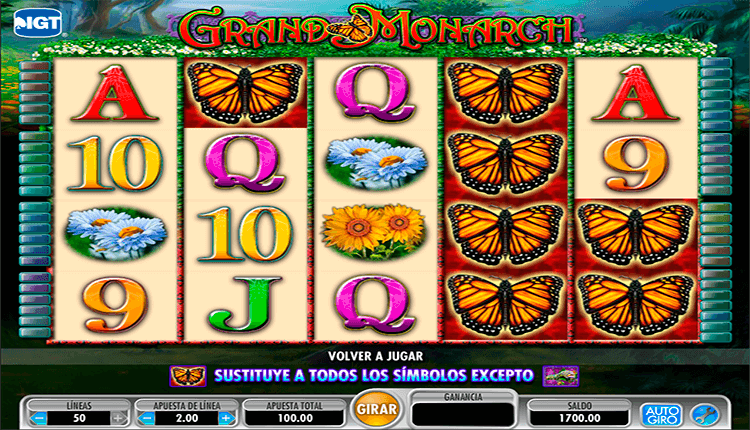 Grand Monarch spilleautomat - spill gratis