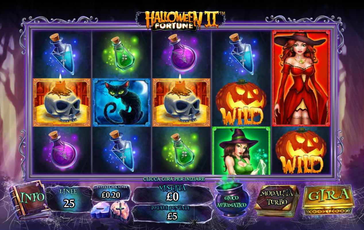 Halloween Fortune II spilleautomat - spill gratis