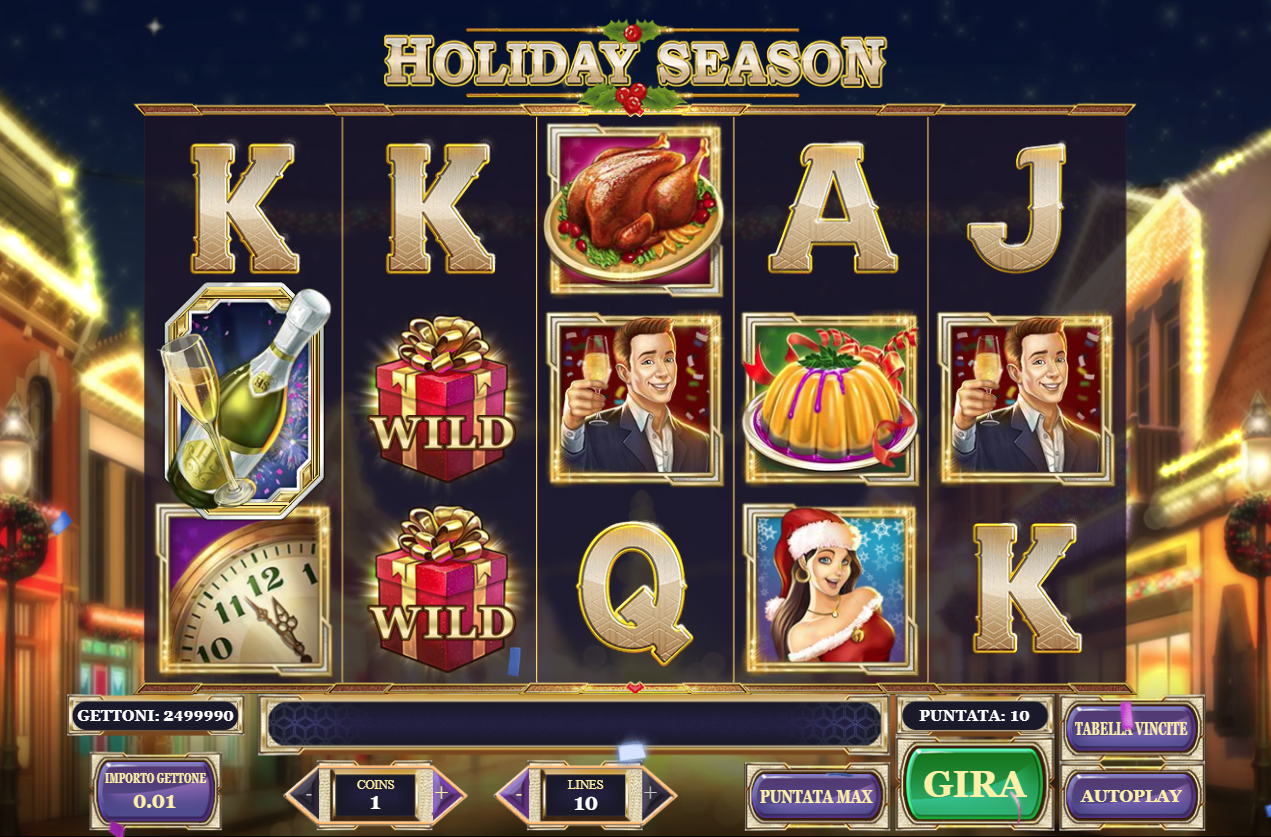 Holiday Season spilleautomat - spill gratis