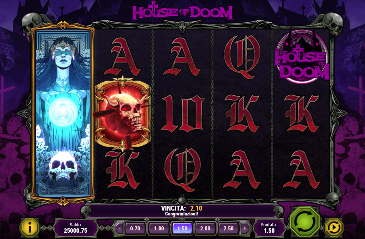 House of Doom spilleautomat - spill gratis
