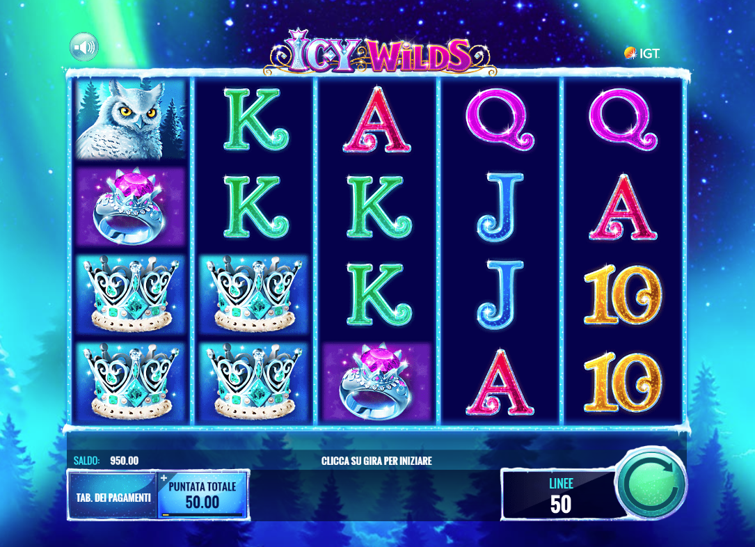 Icy Wilds spilleautomat - spill gratis