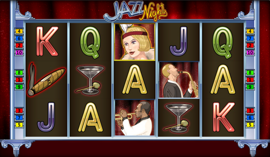 Jazz Nights spilleautomat - spill gratis