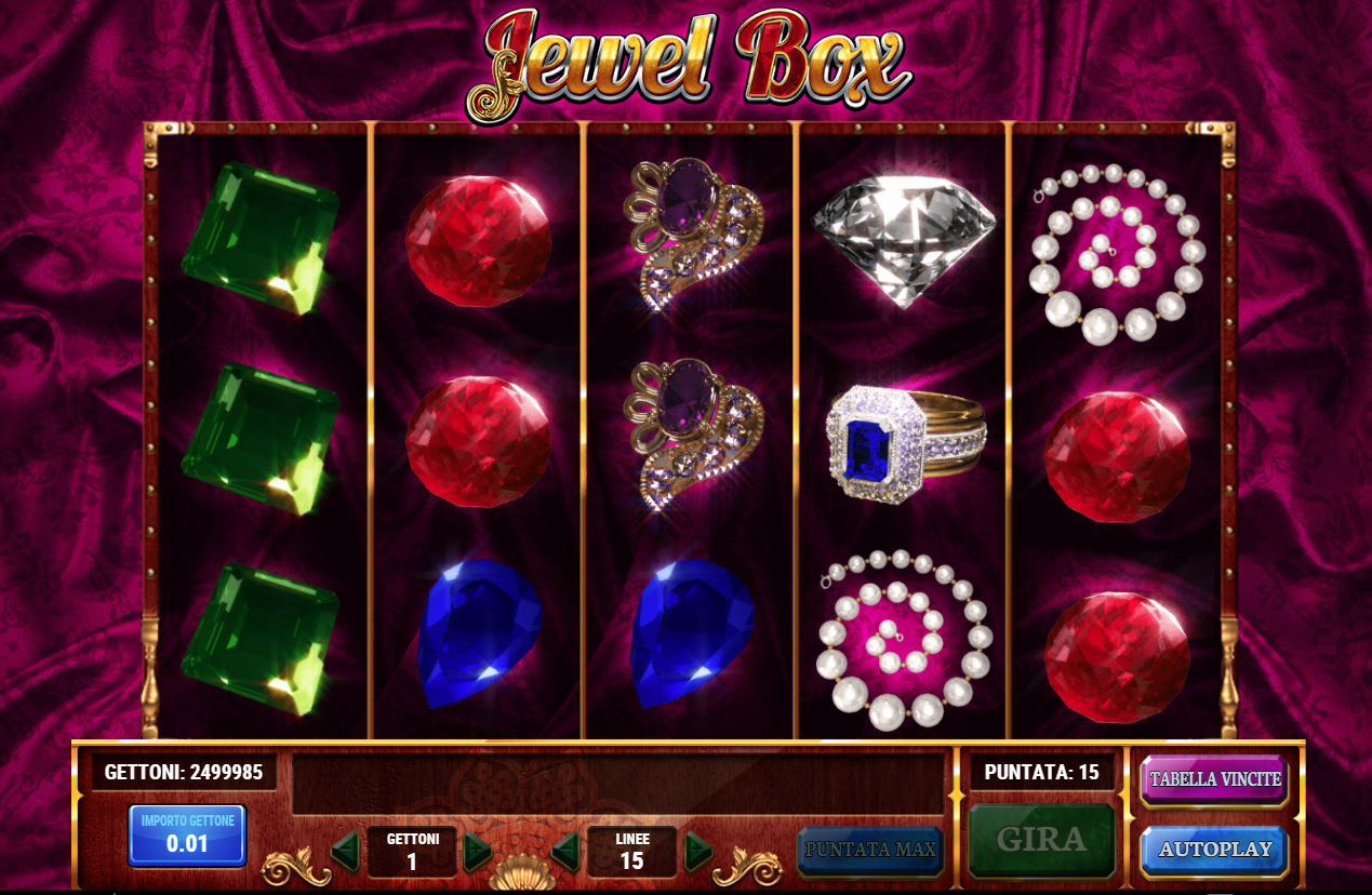 Jewel Box spilleautomat - spill gratis