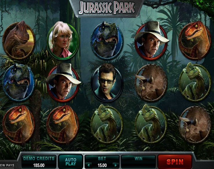 Jurassic Park spilleautomat - spill gratis
