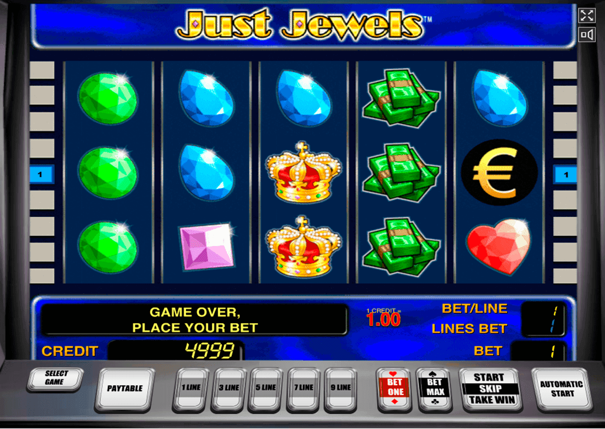 Just Jewels spilleautomat - spill gratis