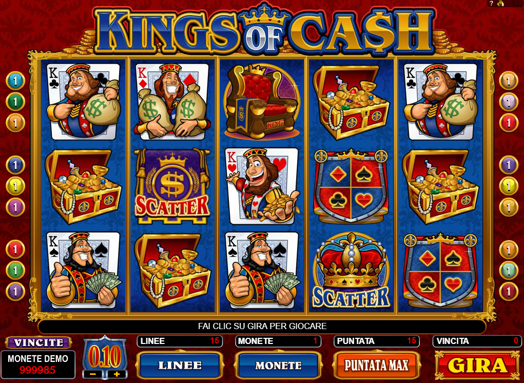 King Of Cash spilleautomat - spill gratis
