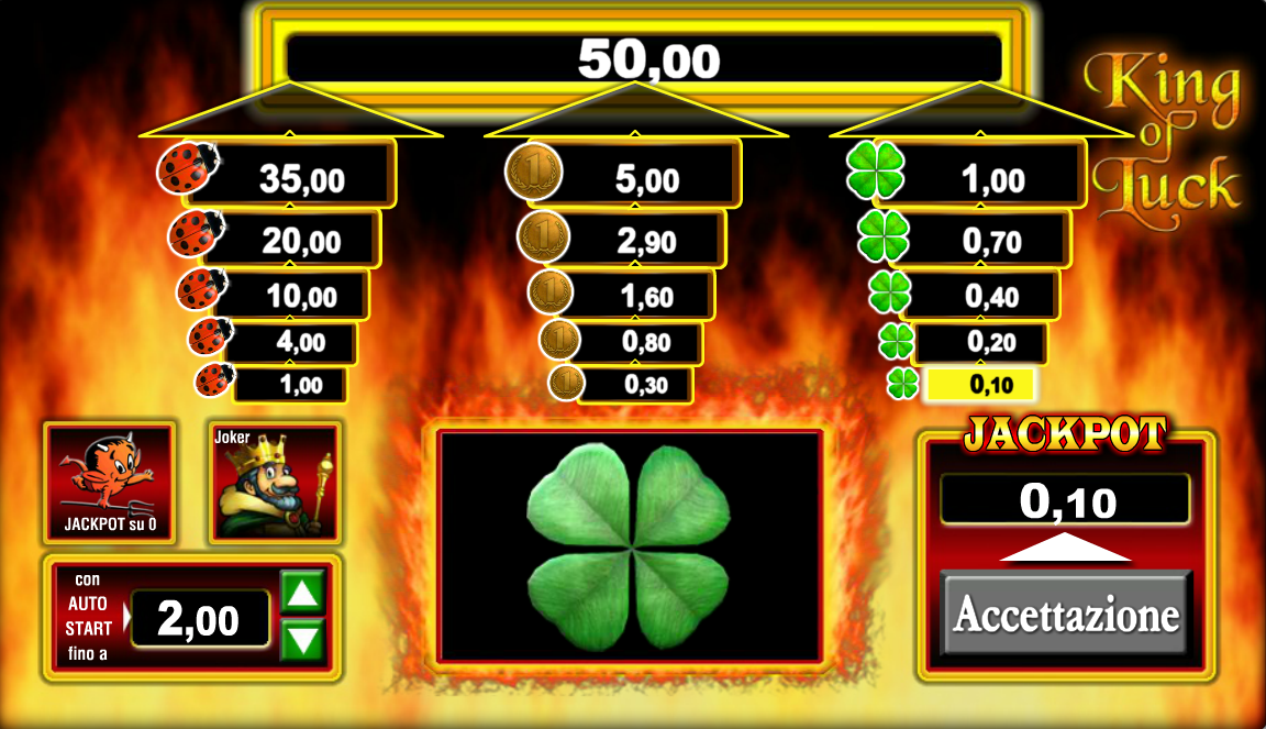 King of Luck spilleautomat - spill gratis