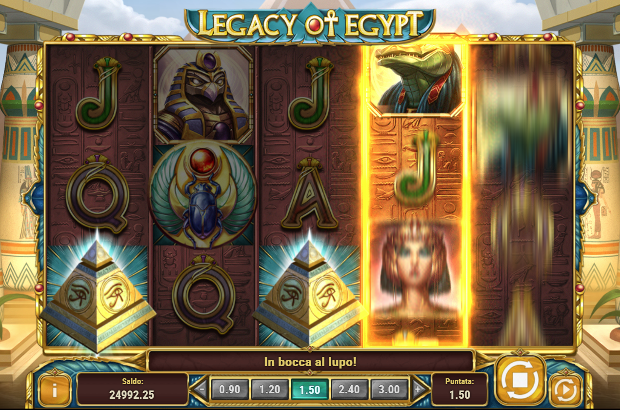Legacy of Egypt spilleautomat - spill gratis