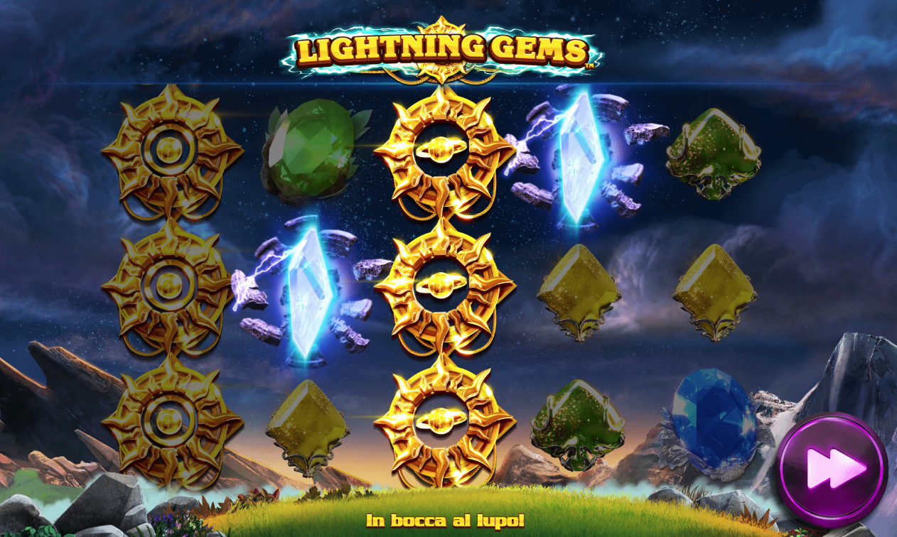 Lightning Gems spilleautomat - spill gratis