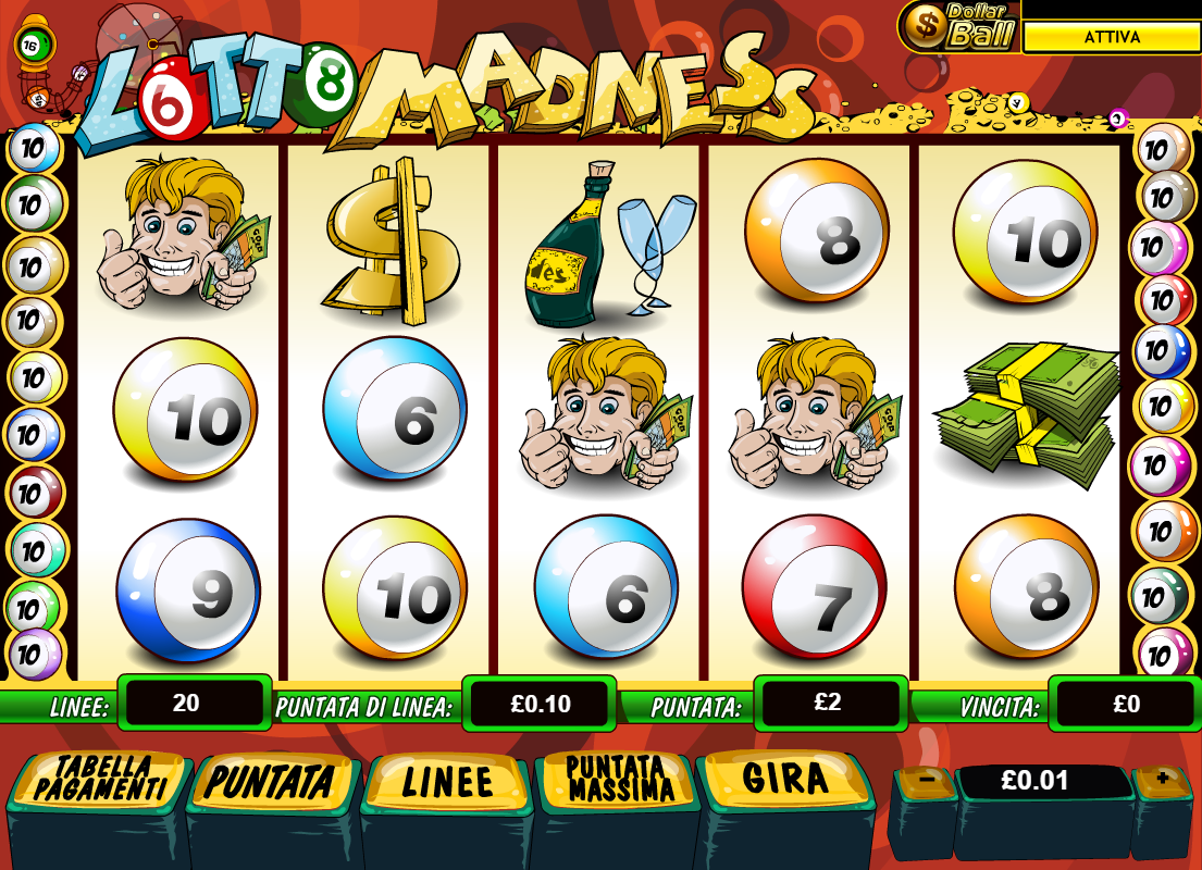 Lotto Madness spilleautomat - spill gratis