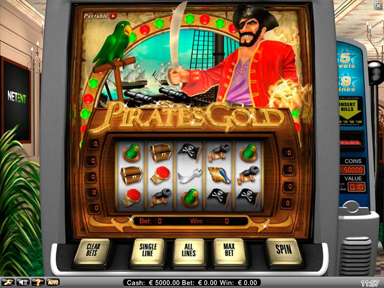 Pirates Gold spilleautomat - spill gratis