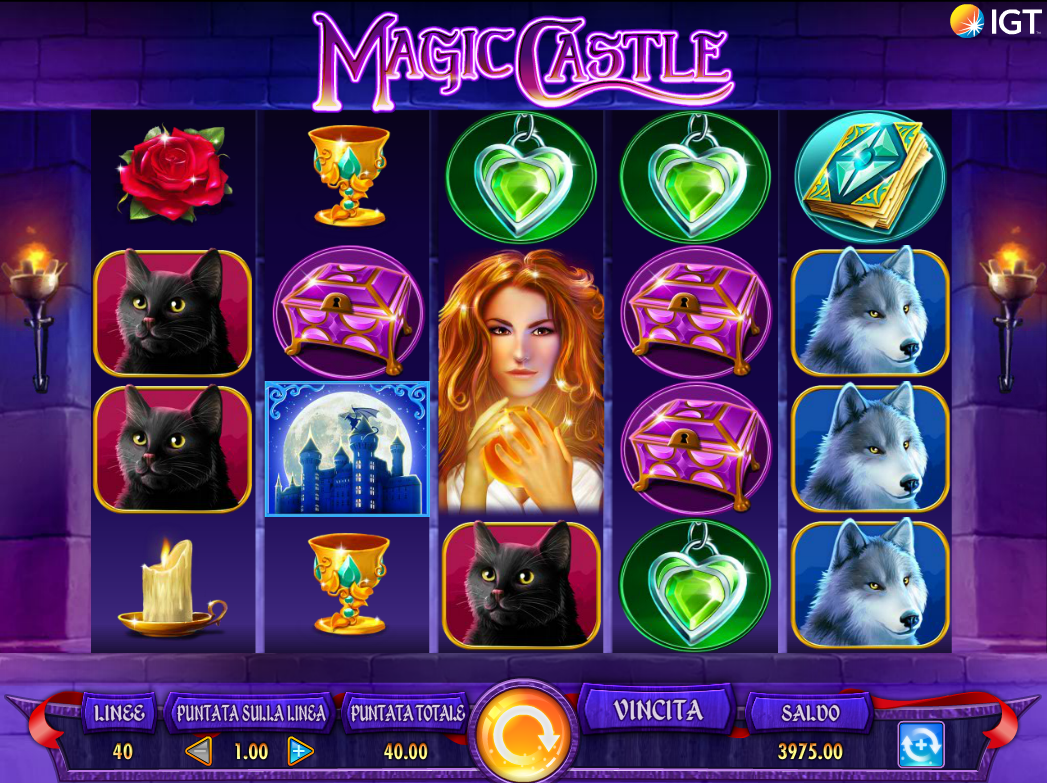 Magic Castle spilleautomat - spill gratis
