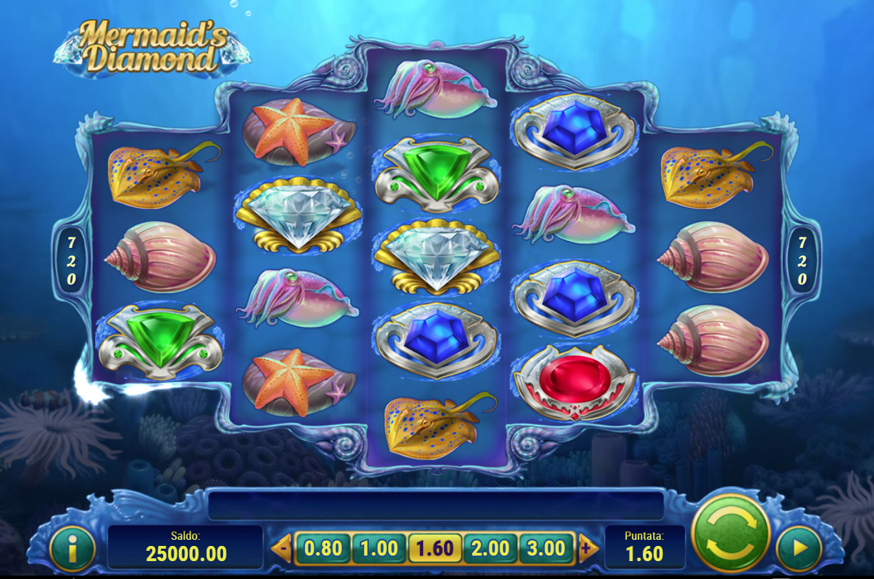 Mermaid's Diamond Slot Machine - spill gratis