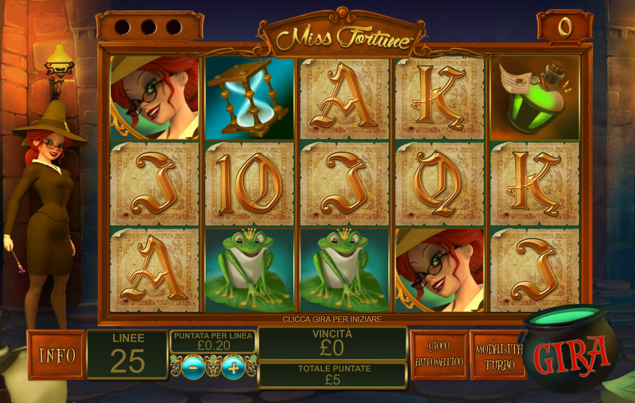 Miss Fortune spilleautomat - spill gratis