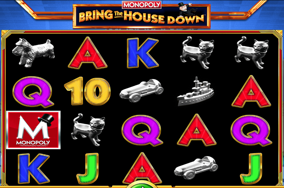 Monopol Bring the House Down Slot Machine - spill gratis