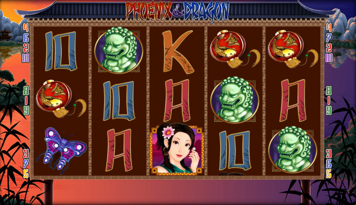 Phoenix and Dragon spilleautomat - spill gratis