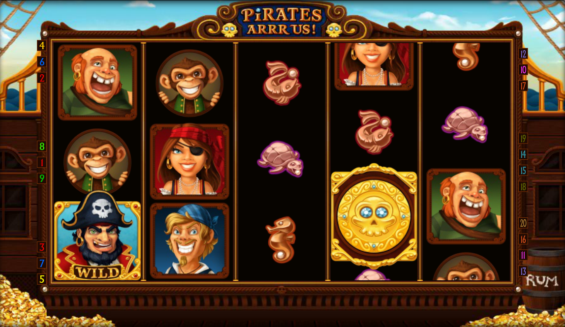 Pirates Arrr Us spilleautomat - spill gratis